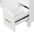 36 Inch Storage Bathroom Vanity with Soft Closing Door and Drawers