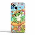 thumbnail image 1 of Christian Frog Case Compatible with iPhone 13 Mini,Aesthetic Art Design Full Cover Protective Case, 1 of 5