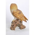 thumbnail image 2 of Hi-Line Gift Ltd. Barn Owl On Branch Statue, 2 of 4