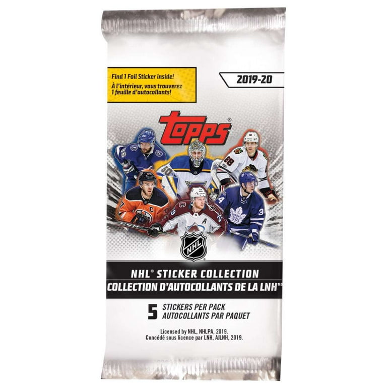 NHL Topps 2019-20 Hockey Sticker Collection Album