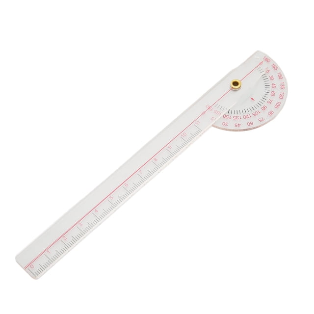 Joint Goniometer, Sturdy Transparent 360 Degrees Coverage Spinal Goniometer For Knee