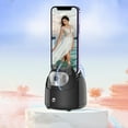 thumbnail image 2 of 360 Degree Camera Automatic Smart Selfie Stick 360 Degree Rotation Mobile Phone Face Tracking Camera Gimbal for Video Recording Camera Phone Selfie Stick, 2 of 8