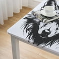 thumbnail image 5 of Awypu Fierce Hunter Square Tablecloth for Picnic Dining Kitchen Farmhouse 100% Polyester Fiber 36*36, 5 of 8