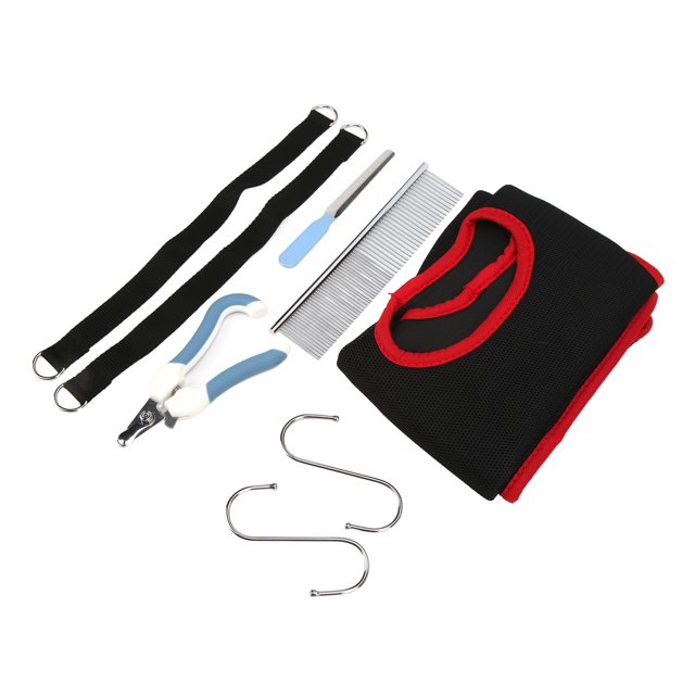 Pet Restraint Bag, Dog Grooming Hammock Tool Kit Breathable Safe Double Layer For Bathing