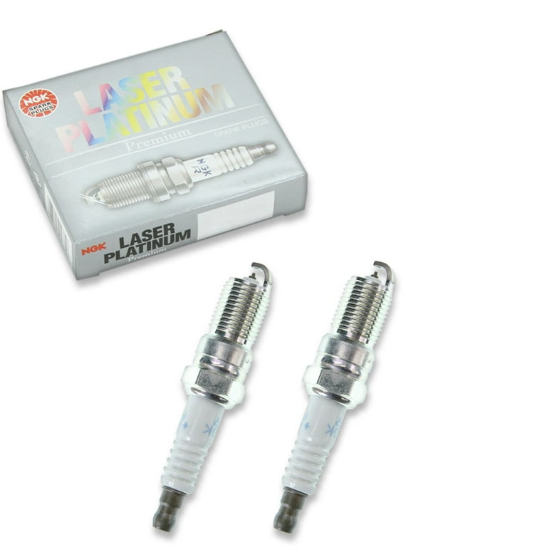 2 pc NGK 6579 Laser Platinum Spark Plugs for 19158038 21452622
