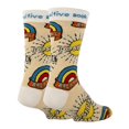 thumbnail image 2 of OoohYeah Men's Funny Colorful Crew Socks, Novelty Cotton Socks, Positive, One Size, 2 of 3