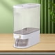 thumbnail image 3 of Recipiente para Granos FLhrweasw Frasco Arroz Transparente (L) Blanco, 3 of 9