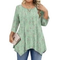 thumbnail image 4 of T-Shirts pour Femmes Taille Standard Hauts Décontractés pour Femmes Usage Quotidien Fête, 4 of 5