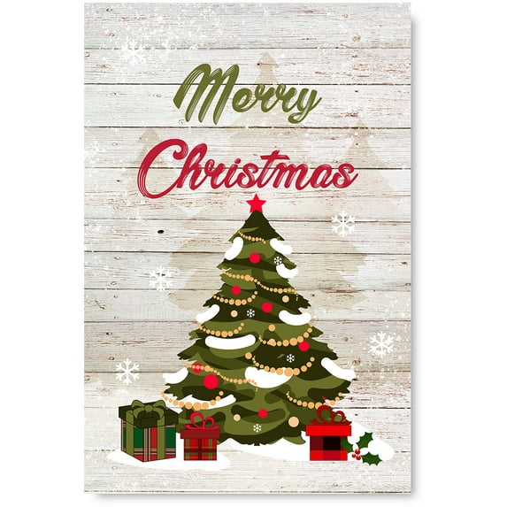 Awkward Styles Christmas Wall Art Poster Green Christmas Tree Home Decor Prints