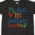 thumbnail image 4 of Inktastic My Aunt in Boston Loves Me Boys or Girls Baby Bodysuit, 4 of 5
