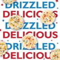 thumbnail image 3 of Drizzilicious Mini Rice Cakes, Birthday Cake America’s 250th Anniversary Edition, Gluten Free Rice Crisps Snacks, 4-Pack, 3 of 6
