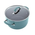 thumbnail image 2 of Cucina Nonstick Cookware Pots and Pans Set, 12 Piece, Agave Blue, 2 of 5
