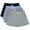 Set 6, variant on Real Essentials 4 Pack: Girls Athletic Performance Dry-Fit Running Shorts With Drawstring & Pockets