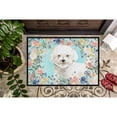 thumbnail image 2 of Carolines Treasures CK3435JMAT Bichon Frise Door Mat Indoor Rug or Outdoor Welcome Mat 24x36 Doormat 36"L x 24"W, 2 of 4