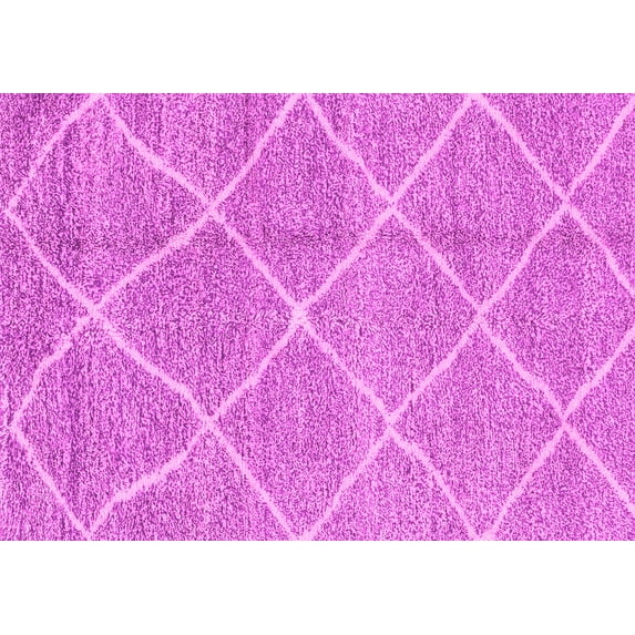 Ahgly Company Indoor Rectangle Abstract Pink Modern Area Rugs, 8' x 12'