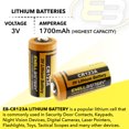 thumbnail image 4 of 4pk Dog Collar Battery Fits Innotek SD-3100, SD-3000, CS-16000 Training System, 4 of 5