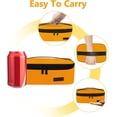 thumbnail image 2 of shiyou-Mini Lunch Box Small Lunch Bag for Men Women Insulated Lunchbox Thermal Lunch Boxes Lunch Pail Petty Bento Box Containers Reusable Sandwich Bags Snack Box Loncheras para Niños Orange, 2 of 4