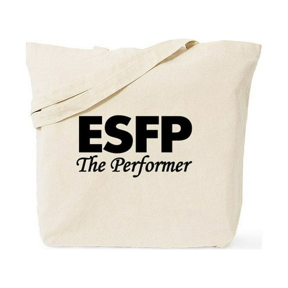 CafePress - ESFP | The Performer Tote Bag - Unisex Canvas Tote Bag, Beige, 1-Piece