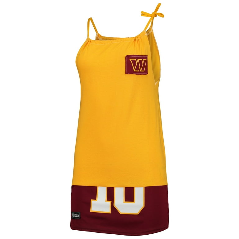 Women's Refried Apparel Gold Washington Commanders Sleeveless Tank Dress -  Walmart.com