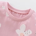 thumbnail image 4 of WEAIXIMIUNG Pureborn Robe pour Bébé et Tout-Petit Fille Manches Courtes et Longues Coton Tenue de Jeu Robes 120, 4 of 7