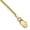 Yellow, variant on 14K Yellow Gold 9 in. 1 mm Box Chain Anklet