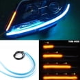 thumbnail image 3 of 60cm Tira de luces LED para faros de coche duales para modo flecha, luz diurna, Drl-flux, 3 of 5