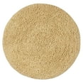 thumbnail image 2 of Home Weavers Fantasia Collection 100% Cotton Tufted Round Shape Bathroom Rug, Soft and Absorbent Bath Rugs, Non-Slip Bath Rug, Machine Wash Dry Bath Mats for Bathroom Floor- 30" Round, Yellow, 2 of 6