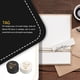 thumbnail image 2 of Sonducket Estampado de oro Gracias Etiqueta de tarjeta de papel Etiquetas de tarjetas de embalaje de joyería redonda Etiquetas de paquete de bricolaje Ropa, zapatos y accesorios Miscelánea Blanco Sonducket AP018197-02, 2 of 6