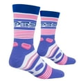 thumbnail image 3 of Cool Socks, Pez Candy, Stripes, Mens Womens Crew, Funny Graphic Print, Large, 3 of 6