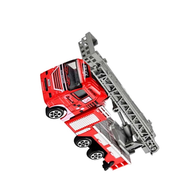 Bearachild Niños camión vehículo inercia juguete fuego rescate coche niño juguete para niños juguete educativo regalo de Navidad Kits de decoración para fiestas No.1 Bearachild HA046823-01