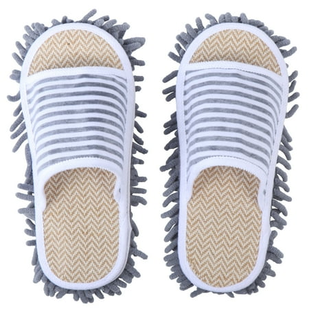 

1 Pair Slipper Microfiber Floor Cleaning Mop Slippers Household Slippers