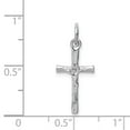 thumbnail image 4 of 14k White Gold Crucifix Pendant Charm, 4 of 4