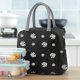 thumbnail image 2 of Bolsa de almuerzo aislada, bolsas de almuerzo térmicas portátiles, bolsa más fresca, caja de almuerzo con patrón de margaritas, bolsa organizadora para mujeres, 2 of 5