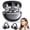 Black, variant on Open Ear Earbuds Clip On Wireless Bluetooth 6.0 Headphones With Mic, Detachable Butterfly Earrings, 50H Playtime Lightweight 4g Comfort Fit For Sports