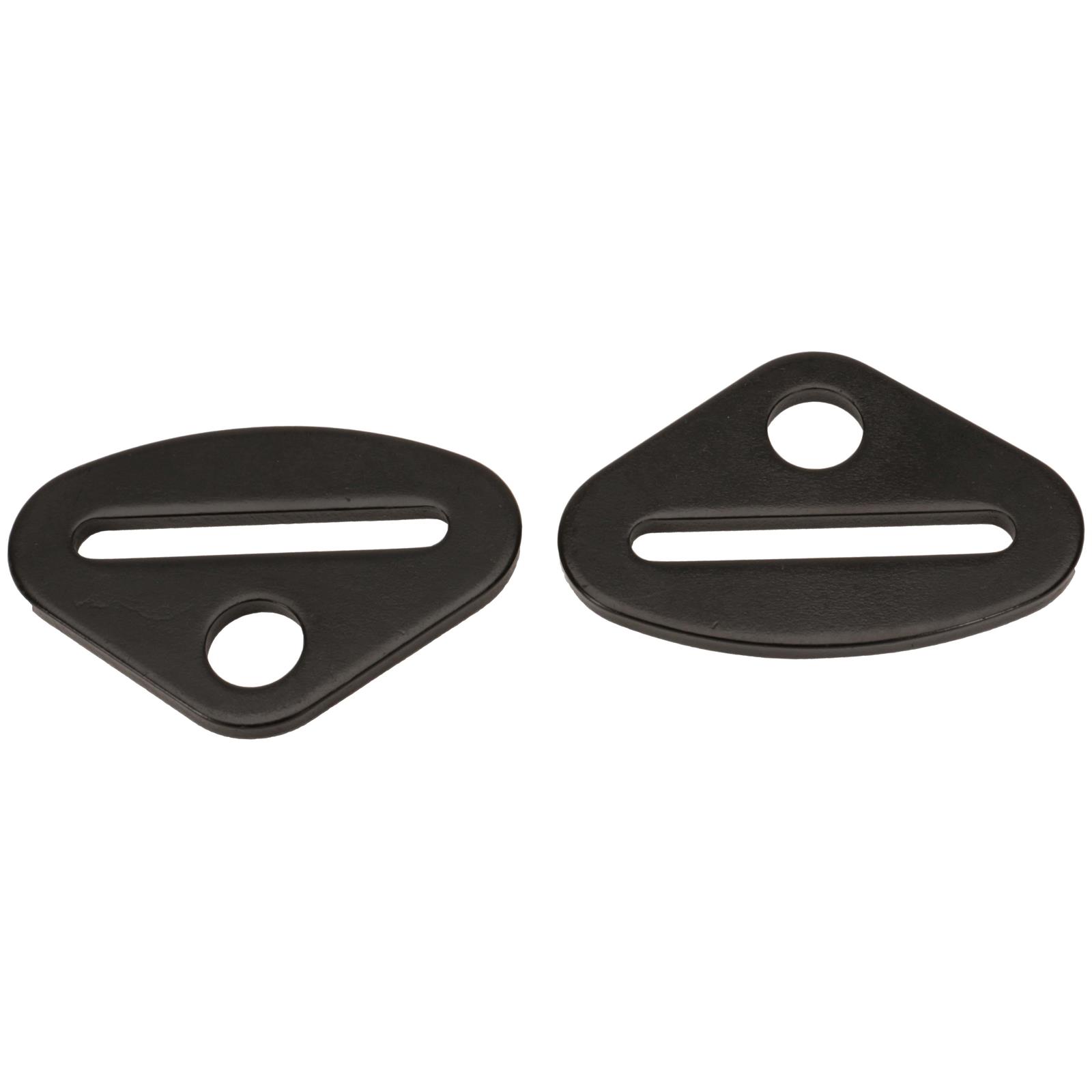 Seat Belt Mount, BoltIn, Black