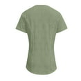 thumbnail image 5 of Ashirexll Short Sleeve Shirts for Women, Womens Summer Tops, Casual Summer Trendy Blouses Cute T-Shirts Outfits Clothes, 5 of 5