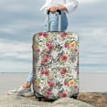 thumbnail image 7 of Pofeuu Roses Mixed Zebra Print Luggage Suitcase Cover Protector Luggage Washable Covers Aesthetic for 18/24/28/32 inch Luggage（No luggage included）-X-Large, 7 of 7