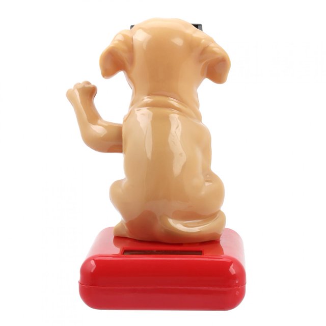 Decoración para Perros con Energía Solar Decoración para el Hogar Adorable Accesorios para el Automóvil Adorno de Mesa para el Hogar la Oficina y el Automóvil ANGGREK Otros