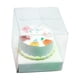 thumbnail image 1 of Pastel en miniatura a escala 1/12 con caja de almacenamiento, accesorios para juego de imitación, suministros de paisaje, comida, postre, modelo para, 1 of 9
