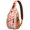 Orange-1, variant on Astral Gothic Sun and Moon Sling Bag Gothic Black and Gold Moon Chest Bag Versatile Wear for Men & Women, Hands-Free Option