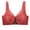 Red, variant on VerPetridure Sports Bras for Women Plus Size Women's Bra Soild Wireless Underwear One-Piece Bra Everyday Underwear