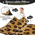 thumbnail image 3 of Gold and Brown Of Leopard Print Toddler Nap Mats for Kids Preschool,Sleeping Mat Bag or Kids,Toddler Sleeping Bag,Toddler Nap Mat or Daycare, 3 of 6