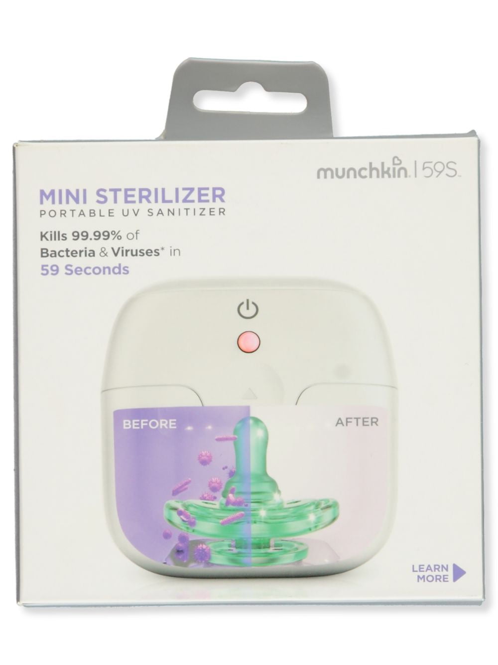 Munchkin 59S Mini UV Sterilizer white/multi, one size