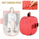 thumbnail image 1 of Sauna portátil Cola Tienda de campaña Habitaciones de SPA personas ligero de cuerpo completo No Rojo, 1 of 8