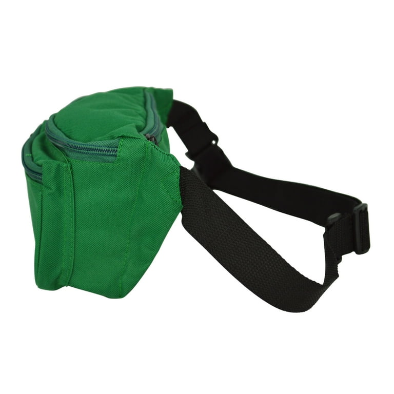DALIX Fanny Pack w 3 Pockets Traveling Belt Pouch Waist Wallet