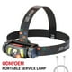 thumbnail image 2 of Faro XPG COB cabeza antorcha recargable USB Fivehead Linterna Linterna Camping Senderismo Noche Caminar Iluminación Equipo al aire libre Kearding OD003170-00B, 2 of 6