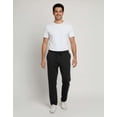thumbnail image 4 of Real Essentials 3 Pack: Men's Tech Fleece Athletic Casual Open Bottom Sweatpants with Pockets (Available In Big & Tall), 4 of 4