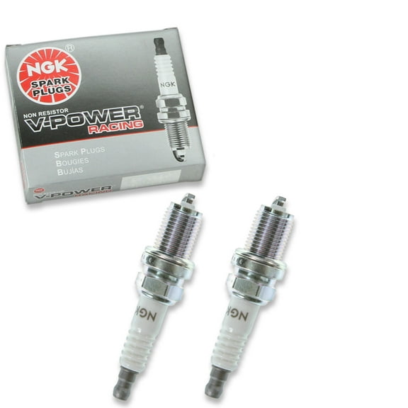 2 pc NGK 7942 V-Power Racing Spark Plugs for 1000 276 50 791 C57HCX C57Y C57YC Ignition Wire Secondary
