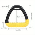 thumbnail image 4 of Chok Adult Fitness Gymnastic Rings Set - 78.74inch Adjustable Non-Slip PP Pull Up Exercise Handles for Home Gym Strength Training - Uncharged  No Battery Required, 4 of 6