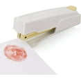 thumbnail image 5 of Swingline Stapler, 20 Sheets, Small, Half Strip, Vintage, White (S7042301AZ), 5 of 5